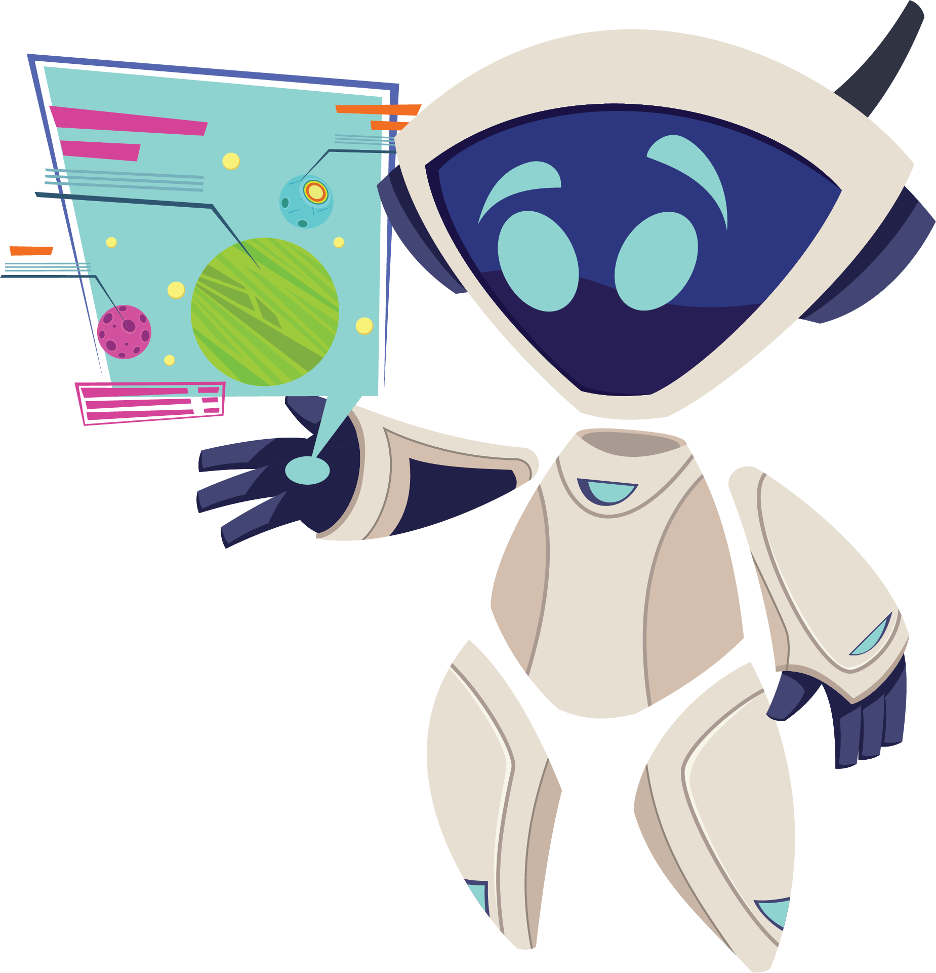 Mascote Robô - AVA